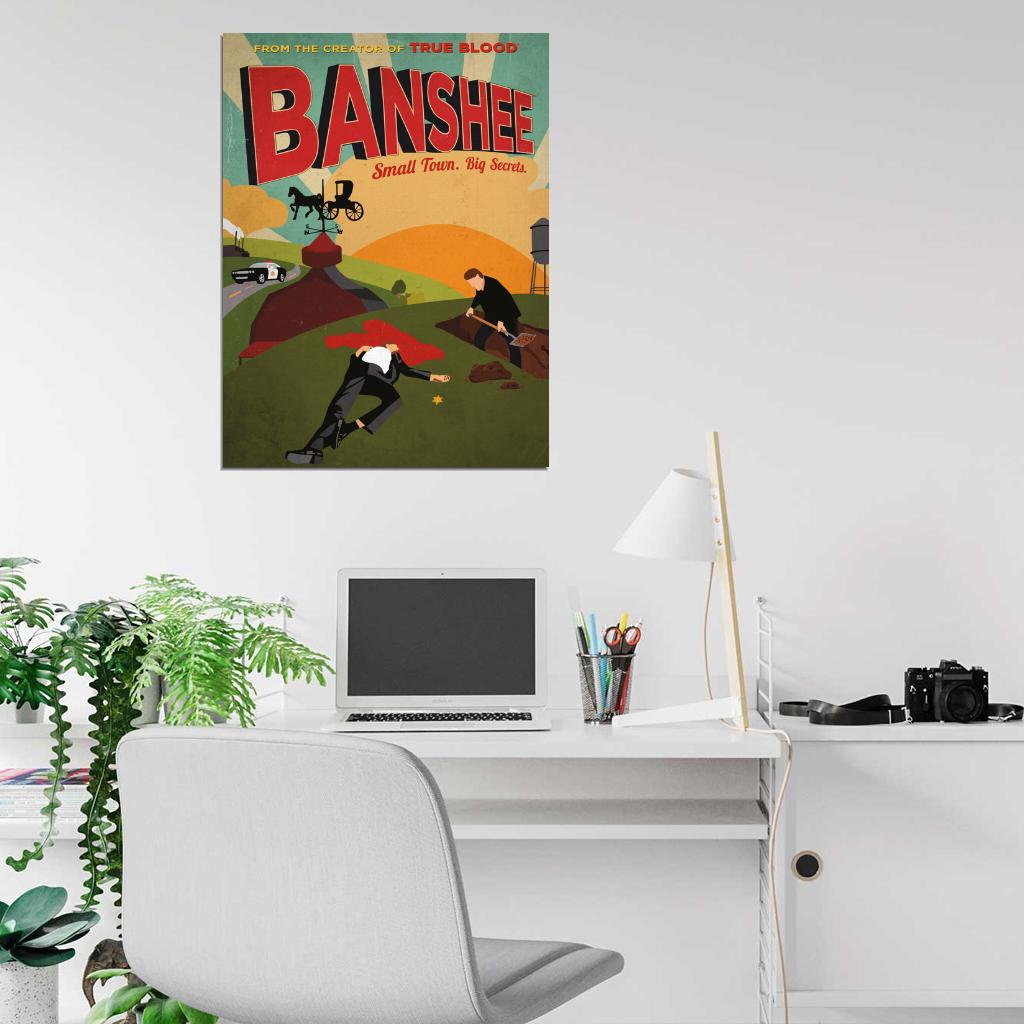 Banshee Painting Art Tv Series Wall Art Print Poster