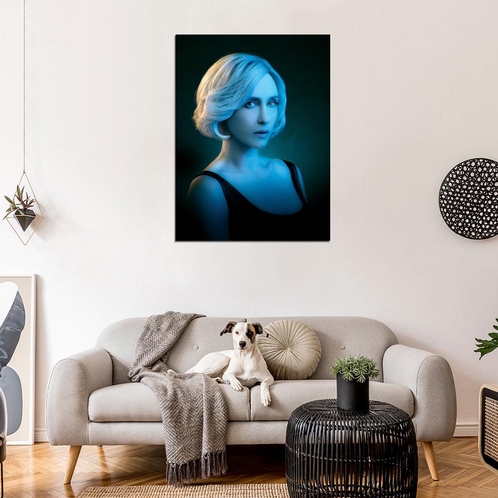 Bates Motel Vera Farmiga Norma Louise Bates Tv Series Wall Art Print Poster