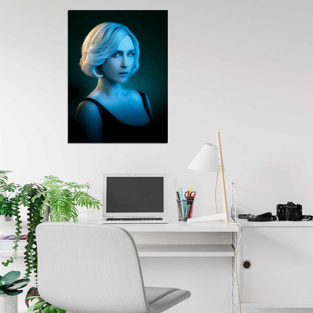 Bates Motel Vera Farmiga Norma Louise Bates Tv Series Wall Art Print Poster