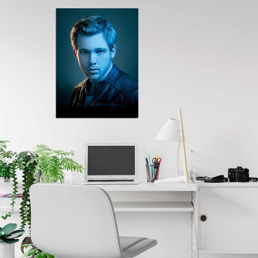 Bates Motel Max Thieriot Dylan Massett Tv Series Wall Art Print Poster