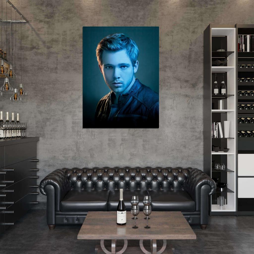 Bates Motel Max Thieriot Dylan Massett Tv Series Wall Art Print Poster