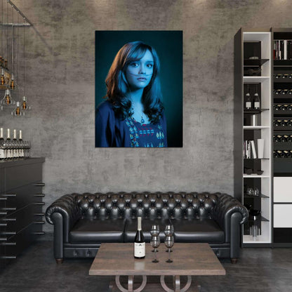 Bates Motel Olivia Cooke Emma Decody Tv Series Wall Art Print Poster