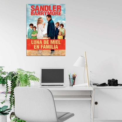 Blended Adam Sandler Drew Barrymore Movie Wall Art Print Poster