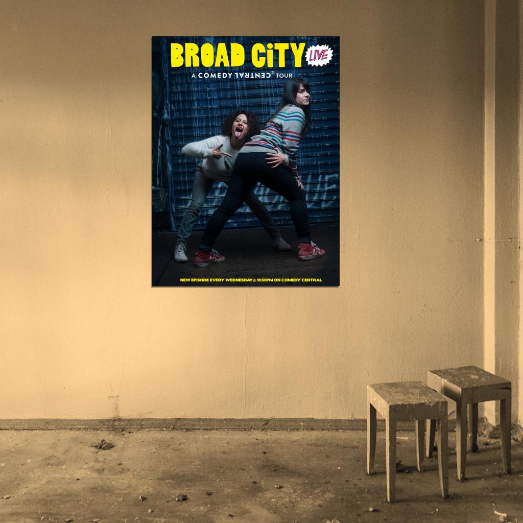 Broad City Tv Series Wall Art Print Poster
