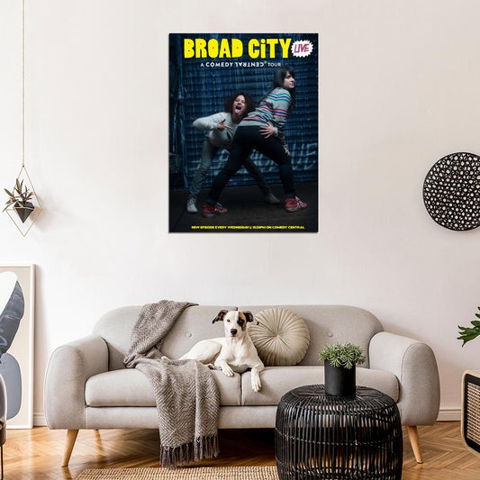 Broad City Tv Series Wall Art Print Poster