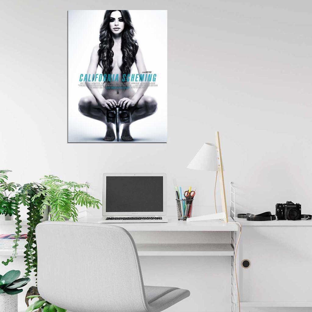 California Scheming Sexy Gia Mantegna Movie Wall Art Print Poster