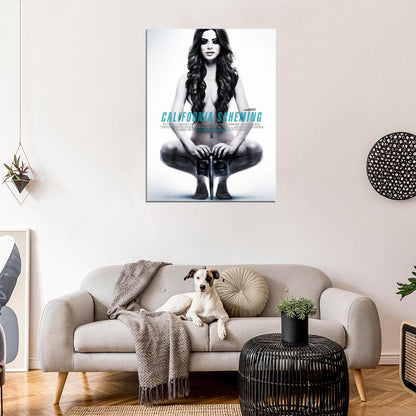 California Scheming Sexy Gia Mantegna Movie Wall Art Print Poster