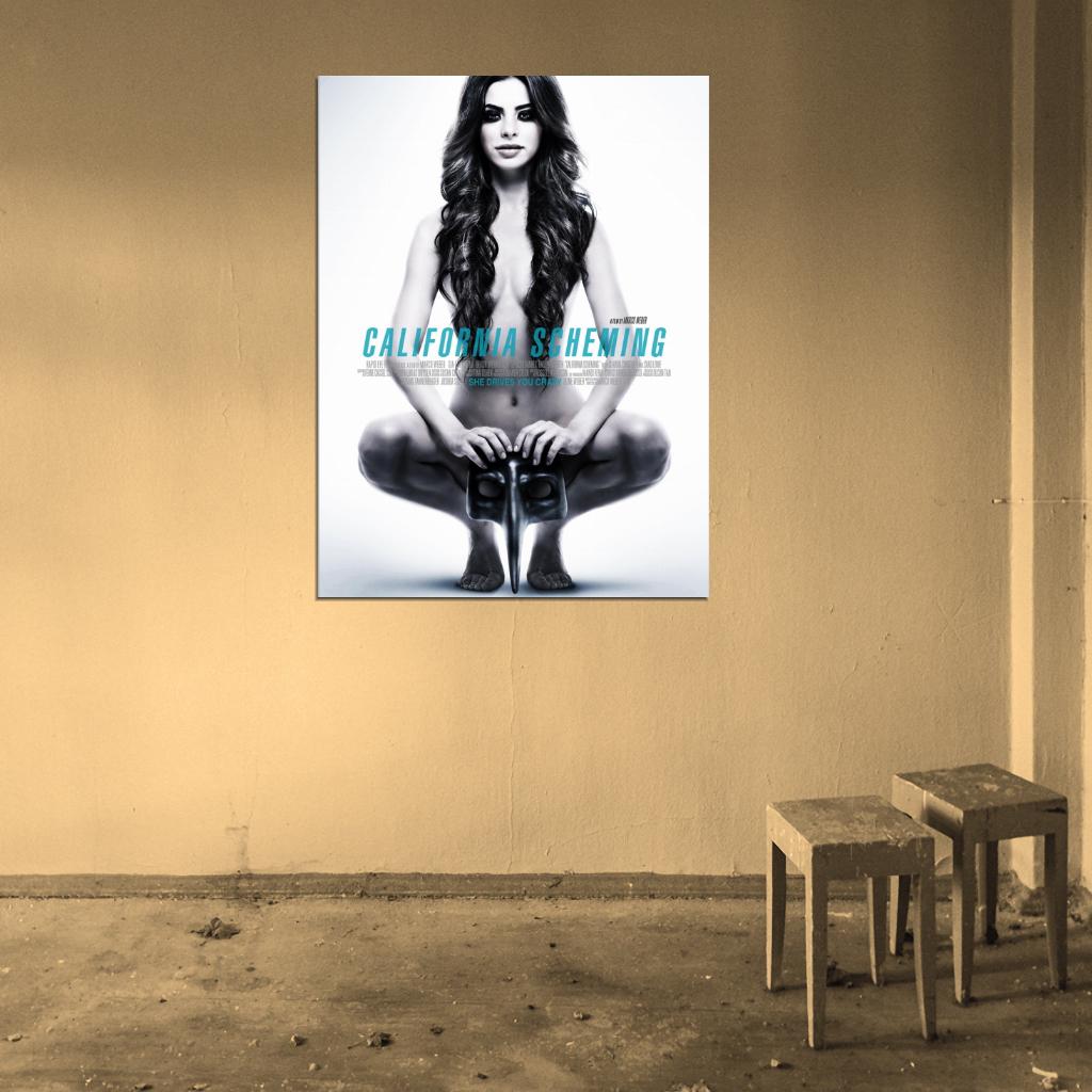 California Scheming Sexy Gia Mantegna Movie Wall Art Print Poster