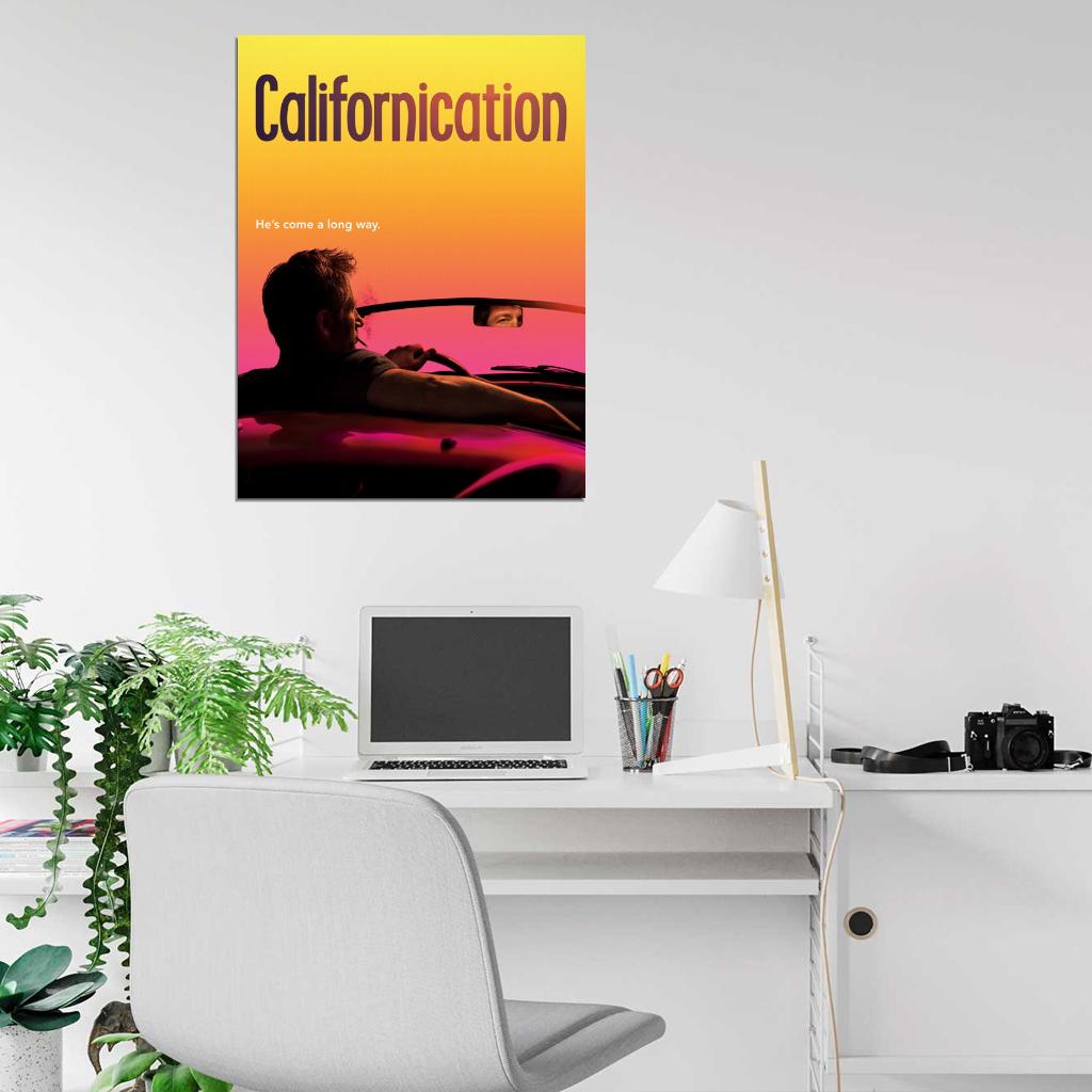 Californication David Duchovny Tv Series Wall Art Print Poster