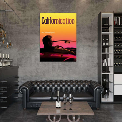 Californication David Duchovny Tv Series Wall Art Print Poster