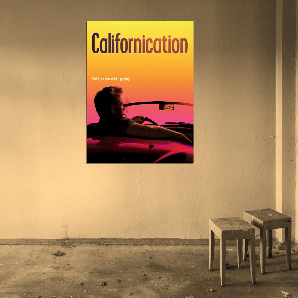 Californication David Duchovny Tv Series Wall Art Print Poster