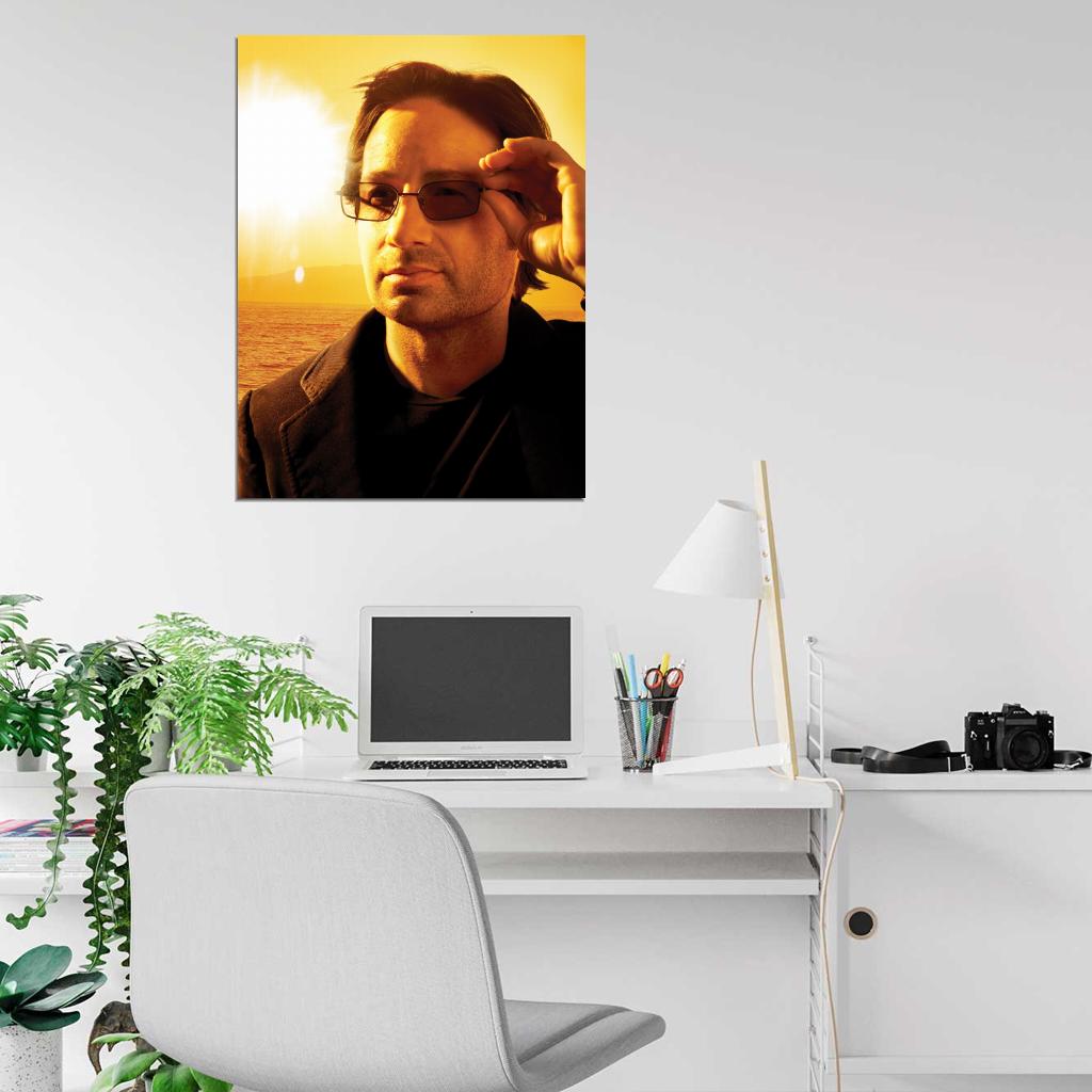 Californication David Duchovny Hank Moody Tv Series Wall Art Print Poster