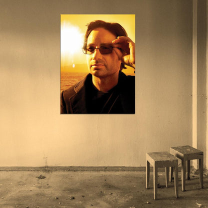 Californication David Duchovny Hank Moody Tv Series Wall Art Print Poster