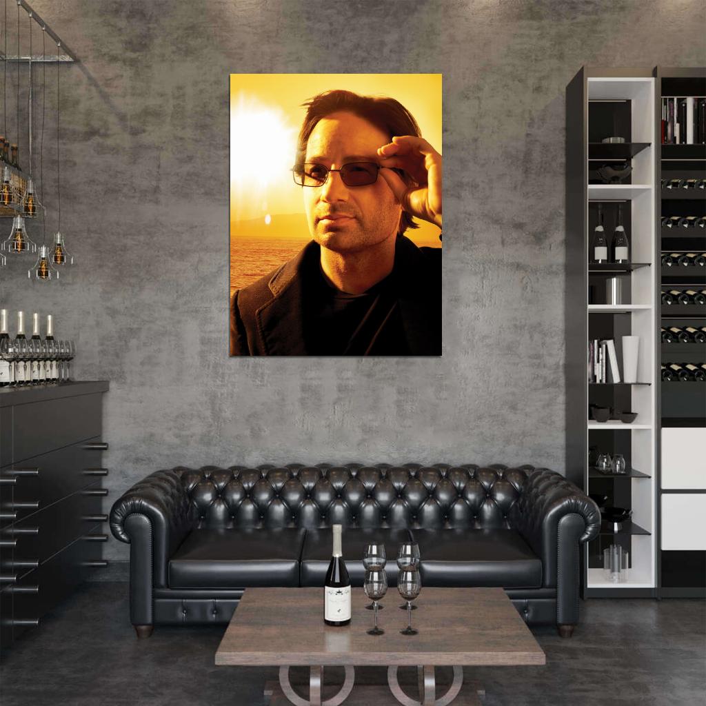Californication David Duchovny Hank Moody Tv Series Wall Art Print Poster