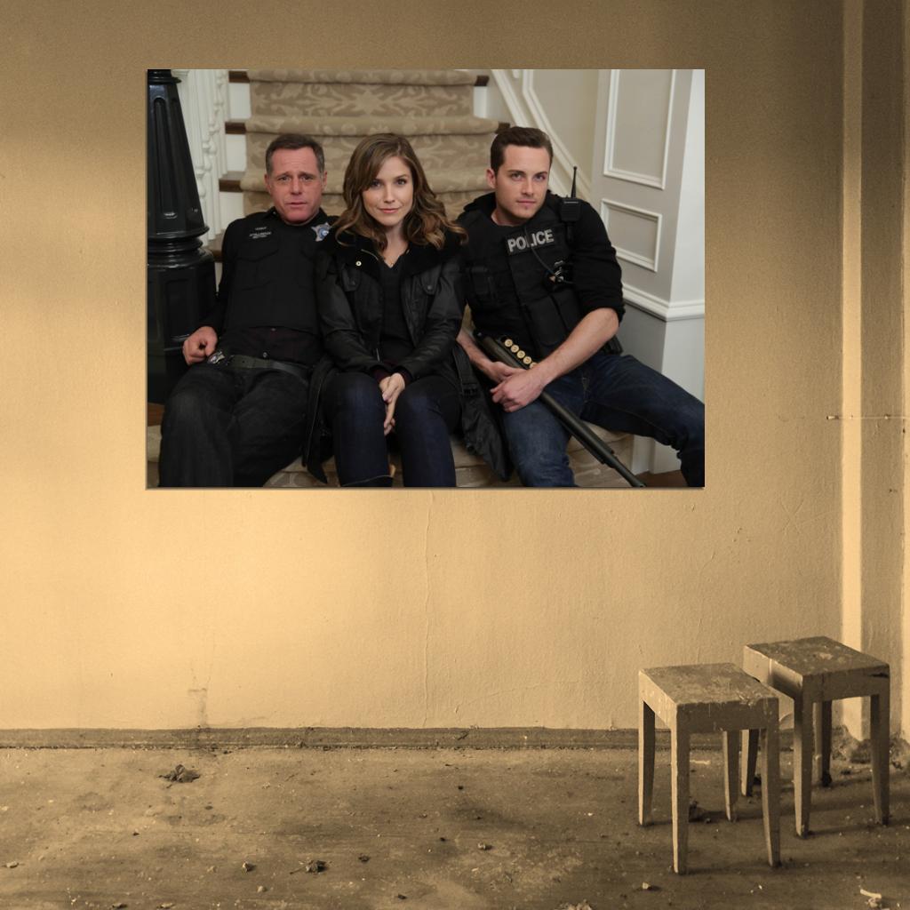 Chicago PD Characters Tv Series Wall Art Print Poster