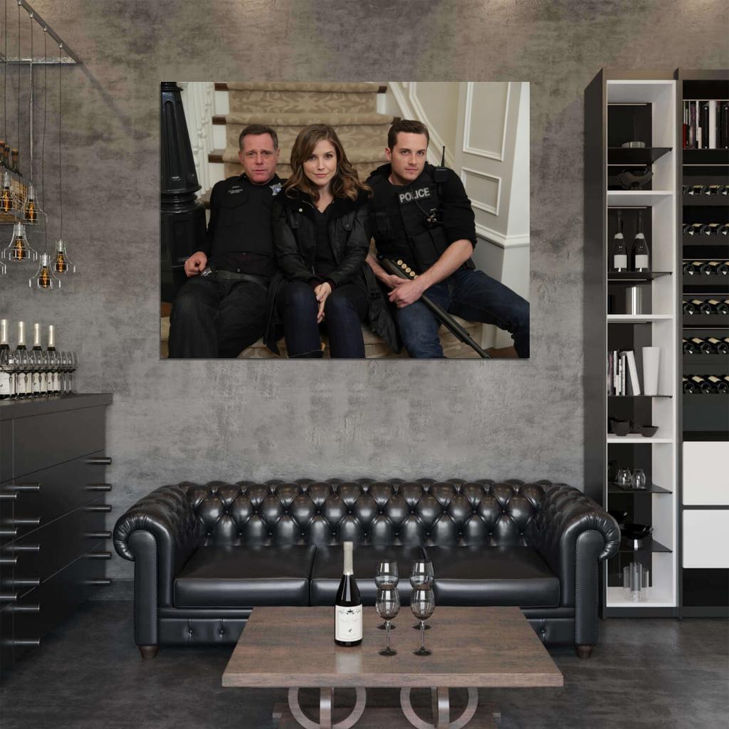 Chicago PD Characters Tv Series Wall Art Print Poster