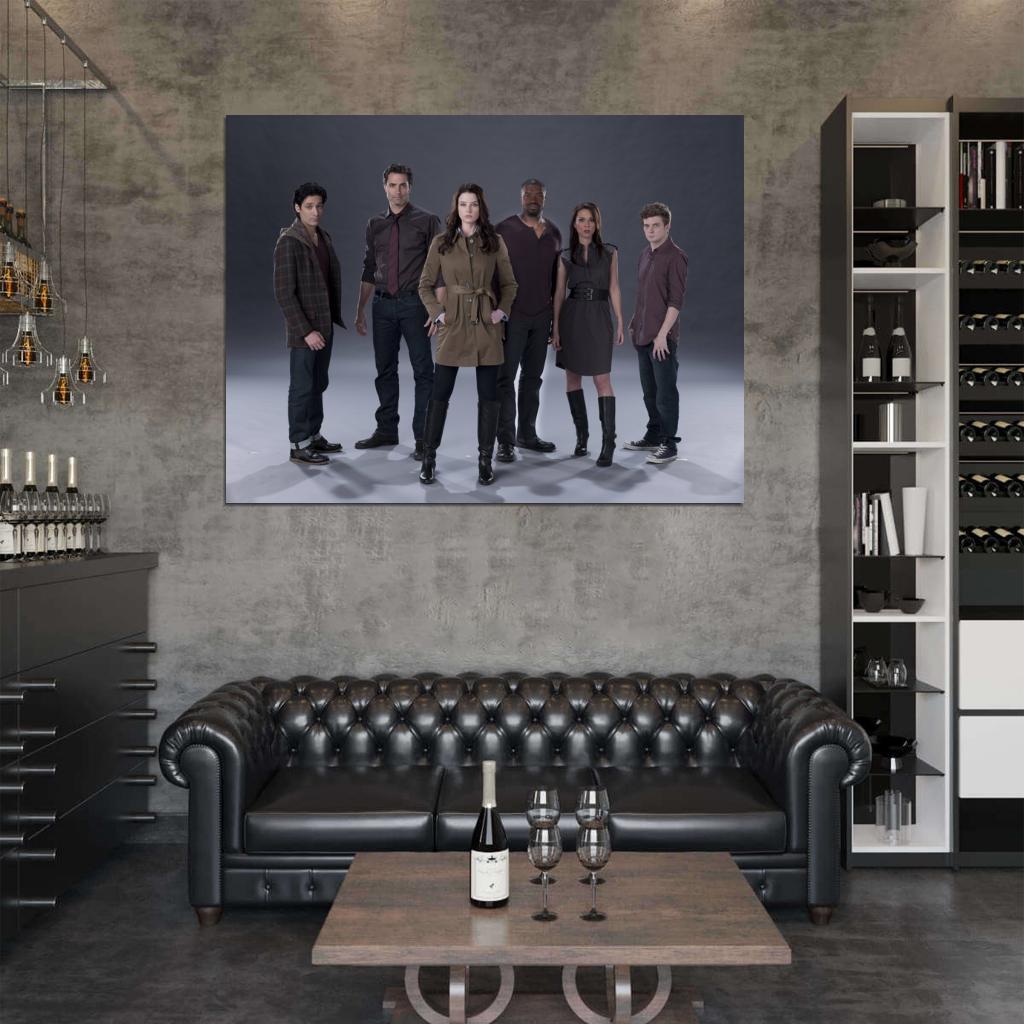 Continuum Characters Cast Tv Series Wall Art Print Poster