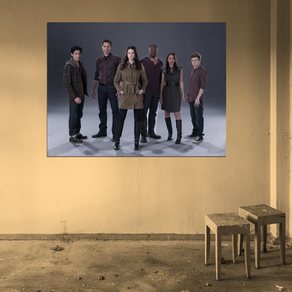 Continuum Characters Cast Tv Series Wall Art Print Poster