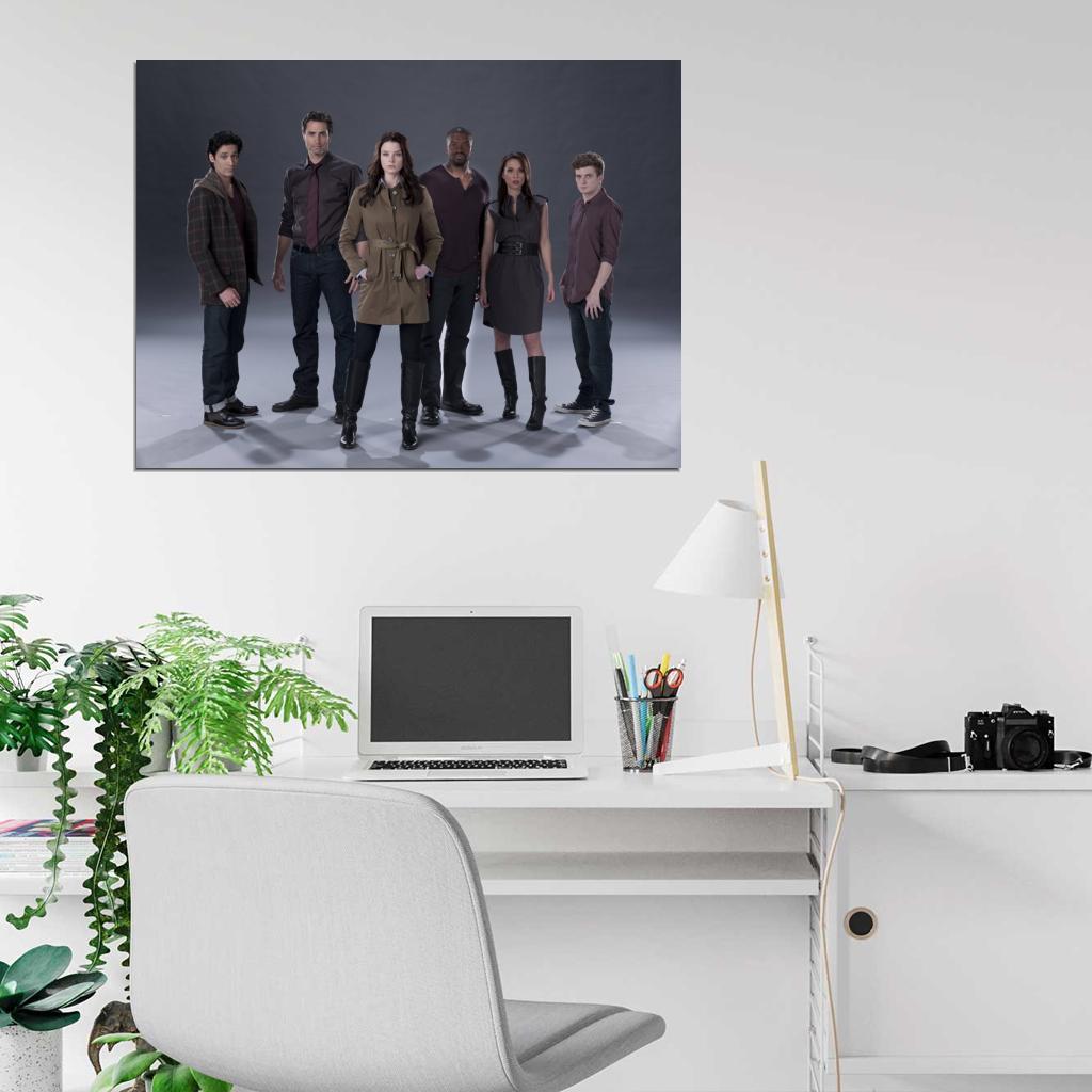 Continuum Characters Cast Tv Series Wall Art Print Poster