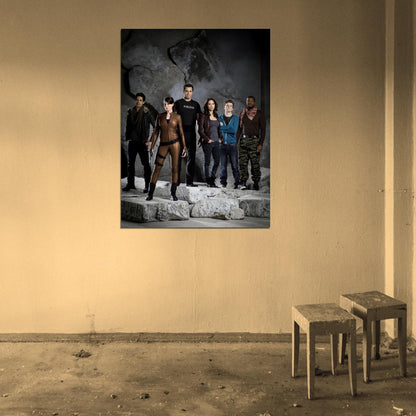 Continuum Characters Cast Tv Series Wall Art Print Poster