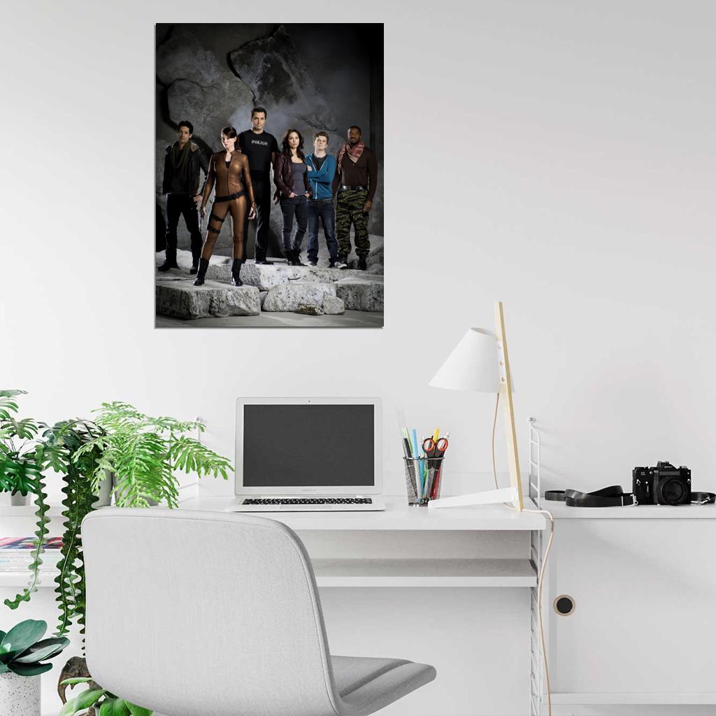 Continuum Characters Cast Tv Series Wall Art Print Poster