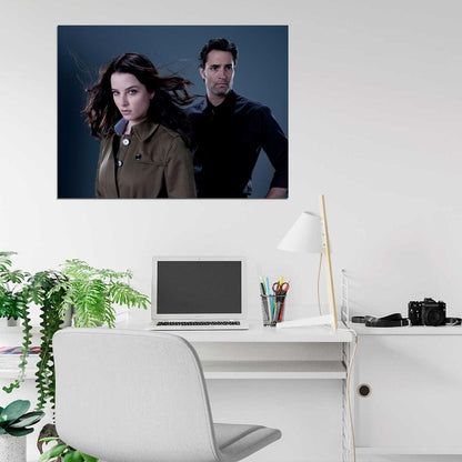 Continuum Rachel Nichols Victor Webster Tv Series Wall Art Print Poster