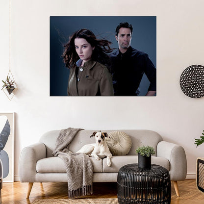 Continuum Rachel Nichols Victor Webster Tv Series Wall Art Print Poster
