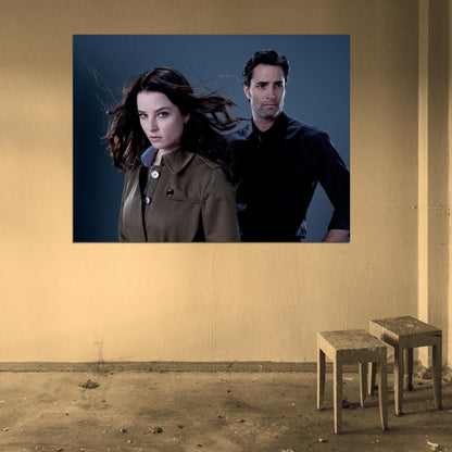 Continuum Rachel Nichols Victor Webster Tv Series Wall Art Print Poster