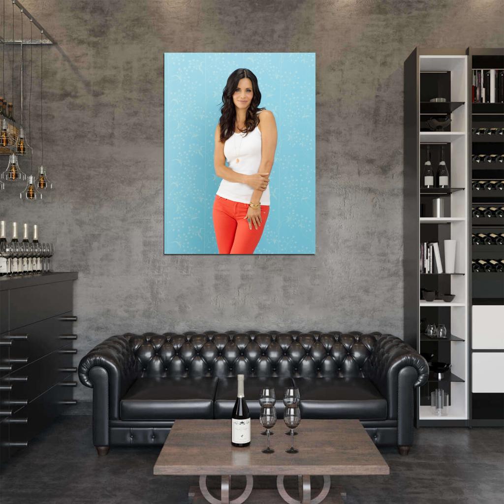 Cougar Town Courteney Cox Actress Tv Series Wall Art Print Poster