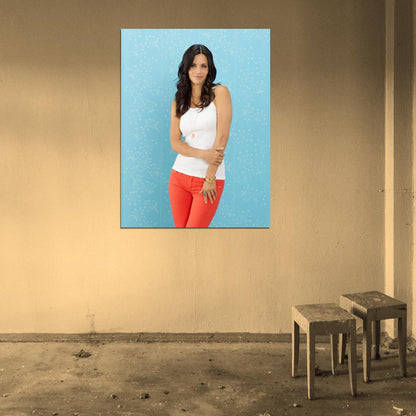 Cougar Town Courteney Cox Actress Tv Series Wall Art Print Poster
