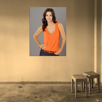 Cougar Town Courteney Cox Actress Tv Series Wall Art Print Poster
