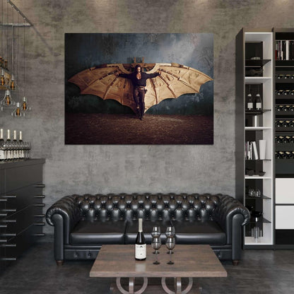 Da Vinci's Demons Tom Riley Tv Series Wall Art Print Poster