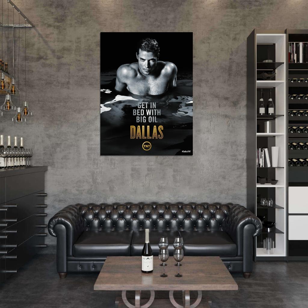 Dallas Josh Henderson Tv Series Wall Art Print Poster
