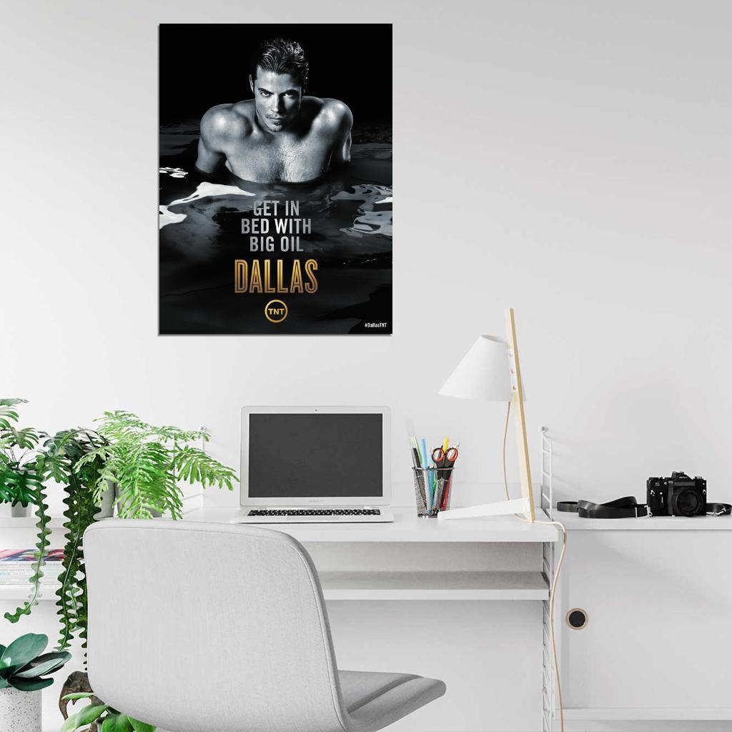 Dallas Josh Henderson Tv Series Wall Art Print Poster