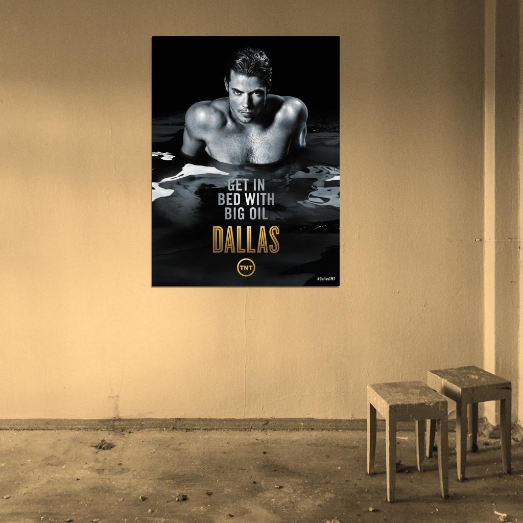 Dallas Josh Henderson Tv Series Wall Art Print Poster