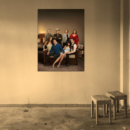 Dallas Characters Cast Tv Series Wall Art Print Poster