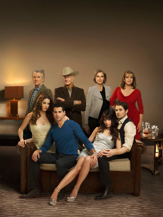Dallas Characters Cast Tv Series Wall Art Print Poster