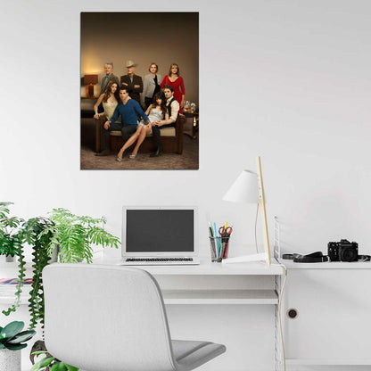 Dallas Characters Cast Tv Series Wall Art Print Poster