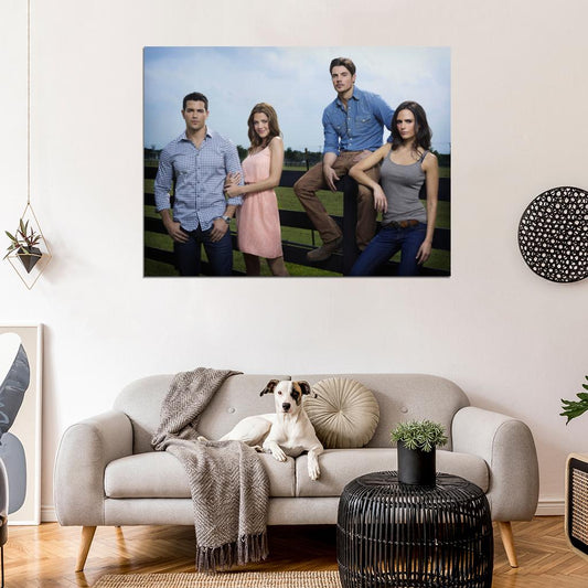 Dallas Characters Cast Tv Series Wall Art Print Poster