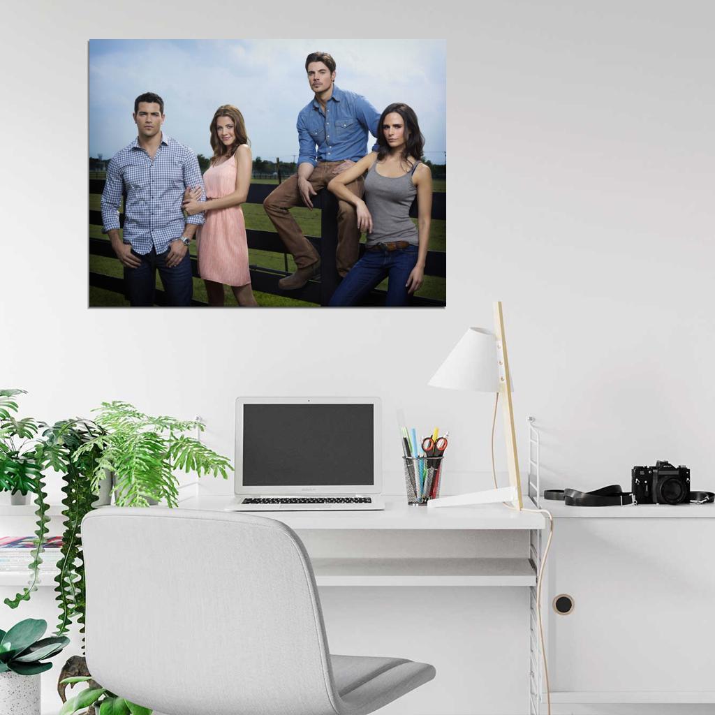 Dallas Characters Cast Tv Series Wall Art Print Poster