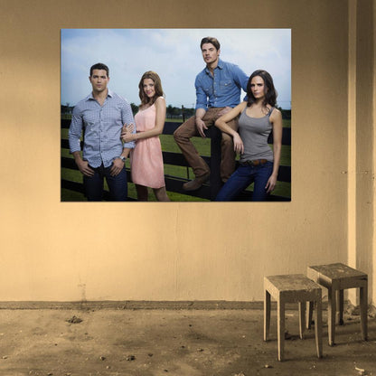 Dallas Characters Cast Tv Series Wall Art Print Poster