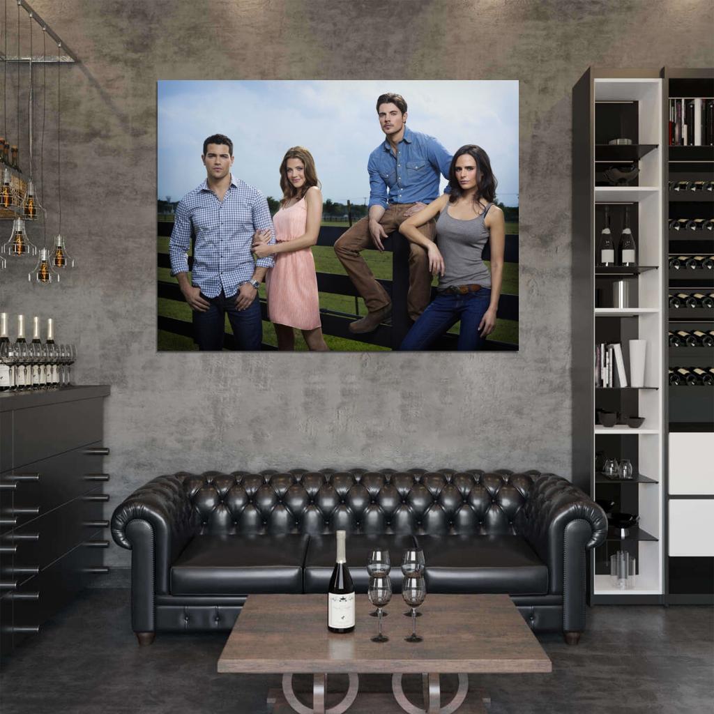 Dallas Characters Cast Tv Series Wall Art Print Poster