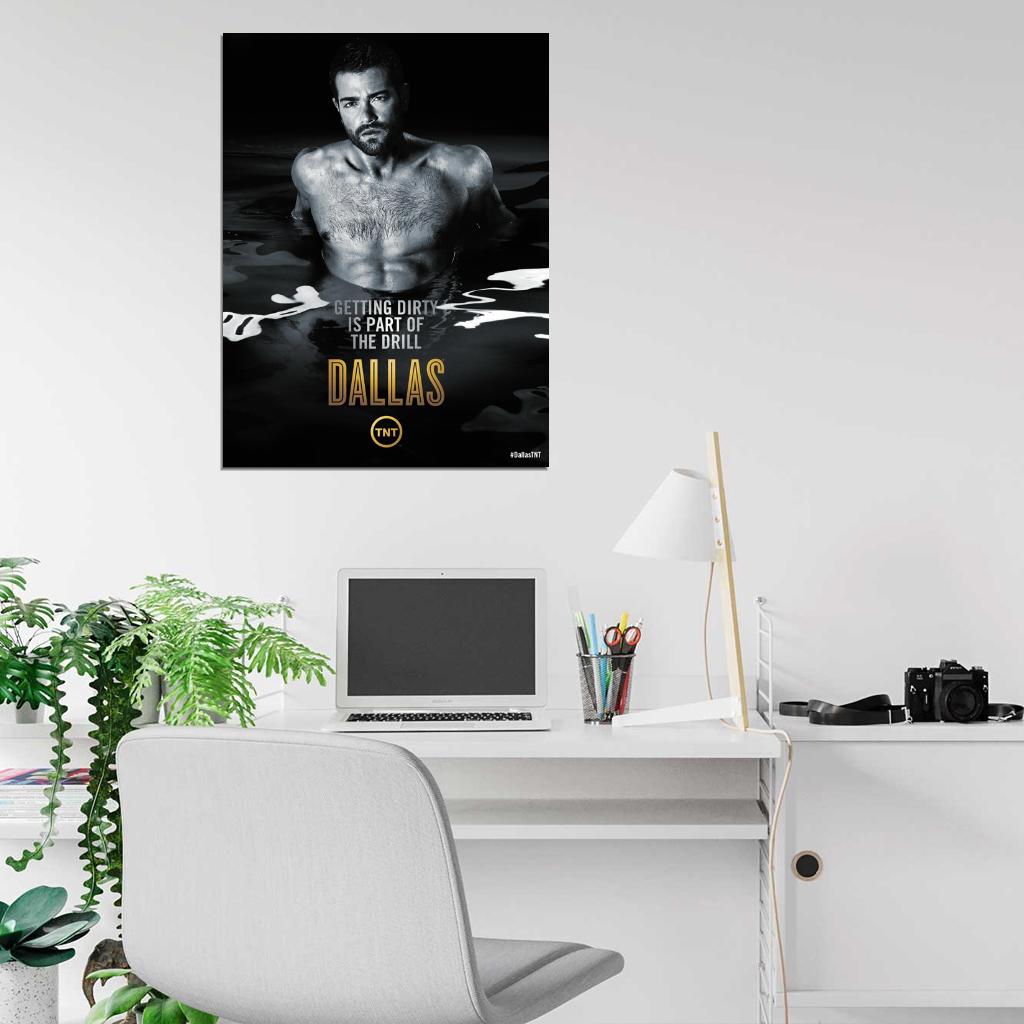 Dallas Jesse Metcalfe Tv Series Wall Art Print Poster