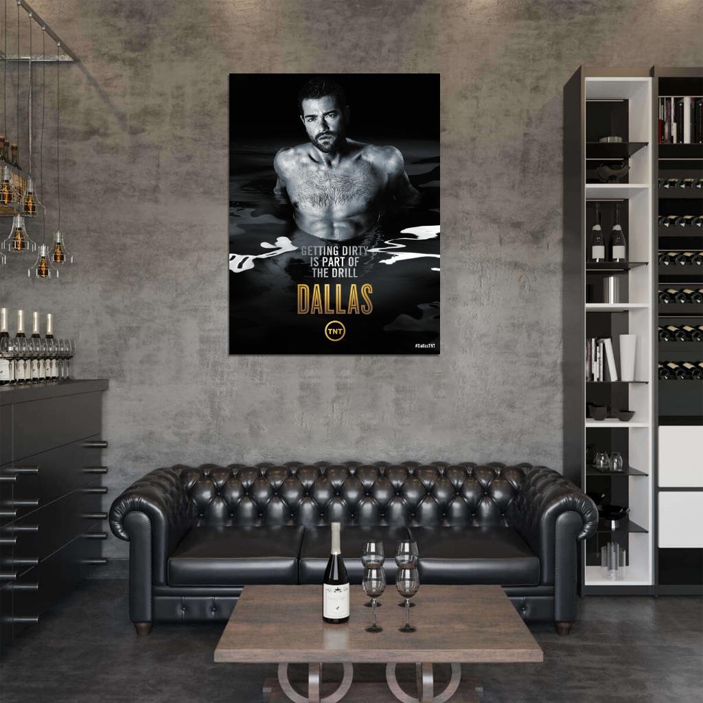 Dallas Jesse Metcalfe Tv Series Wall Art Print Poster