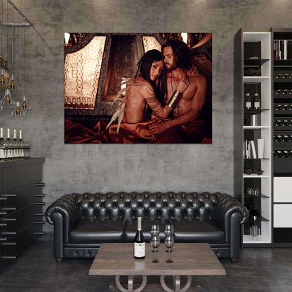 Da Vinci's Demons Tom Riley Laura Haddock Tv Series Wall Art Print Poster