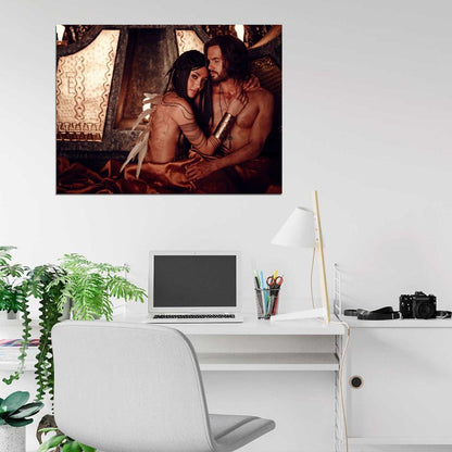 Da Vinci's Demons Tom Riley Laura Haddock Tv Series Wall Art Print Poster