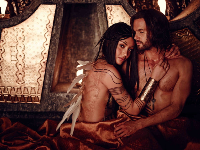 Da Vinci's Demons Tom Riley Laura Haddock Tv Series Wall Art Print Poster