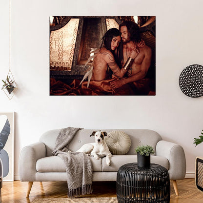 Da Vinci's Demons Tom Riley Laura Haddock Tv Series Wall Art Print Poster