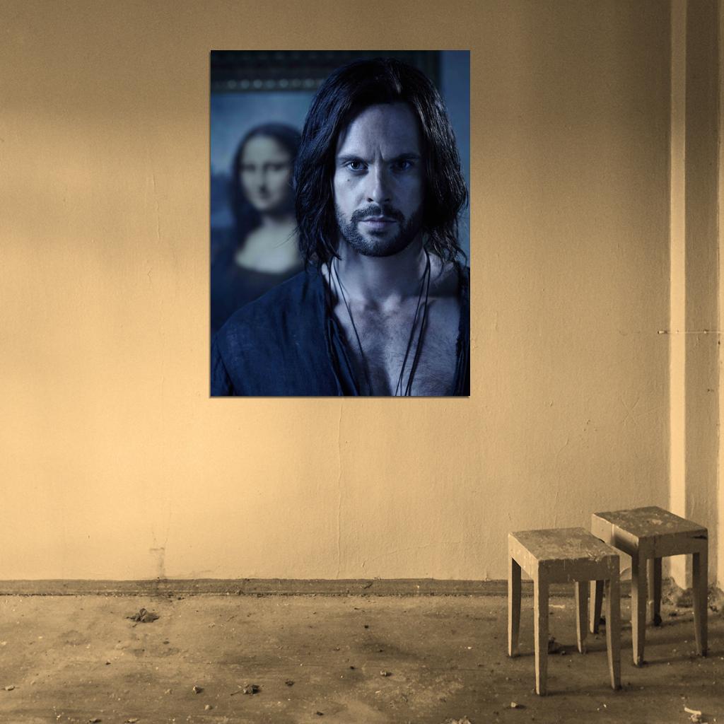 Da Vinci's Demons Tom Riley Leonardo Da Vinci Tv Series Wall Art Print Poster