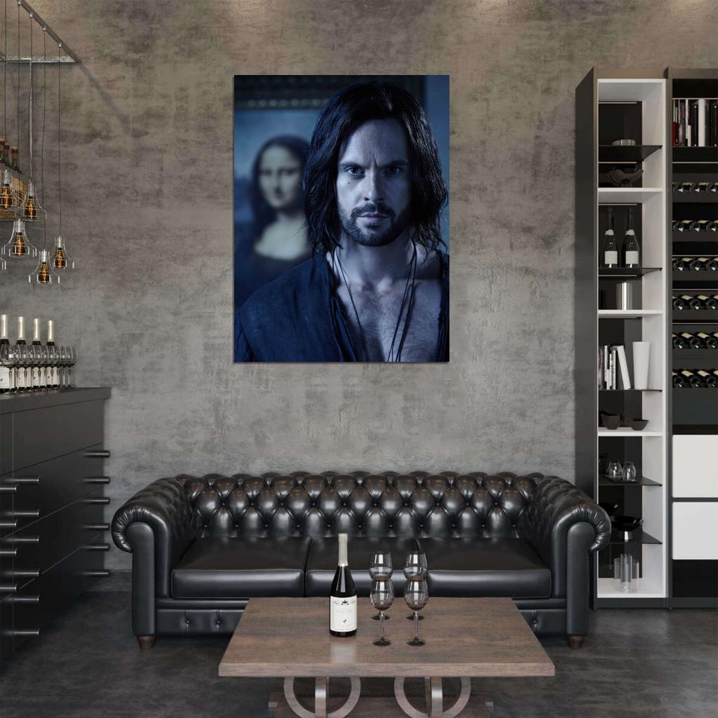 Da Vinci's Demons Tom Riley Leonardo Da Vinci Tv Series Wall Art Print Poster